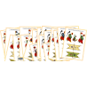 Autriche - Hussards - Uniformes & Drapeaux 1756-1763