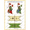 Autriche - Hussards - Uniformes & Drapeaux 1756-1763
