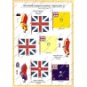 Contingents Britanniques en Allemagne - Uniformes & Drapeaux 1758-1762