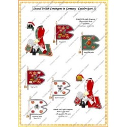 Contingents Britanniques en Allemagne - Uniformes & Drapeaux 1758-1762
