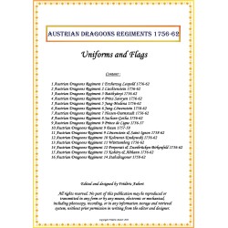 Austria - Dragoons - Uniforms & Guidons 1756-1763