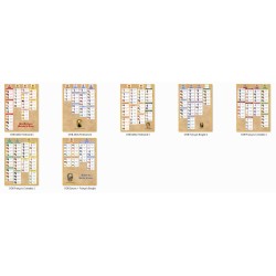 Minden - Set COMPLET des 59 planches.