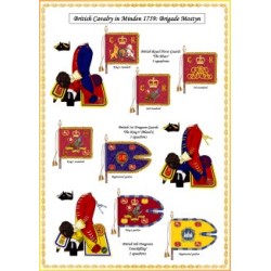 Minden - Armée Alliée: Uniformes et Drapeaux