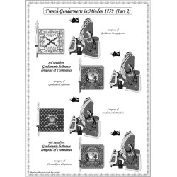 Minden - French Army: Uniforms and Flags