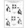 Saxe - Armée en 1756 - Uniformes et Drapeaux