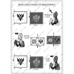 Zorndorf - Set COMPLET des 38 planches.