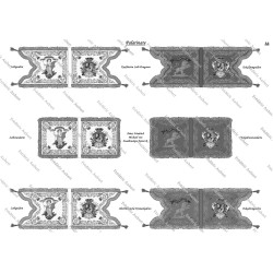 Armée Palatine: Drapeaux à Imprimer (6 planches)