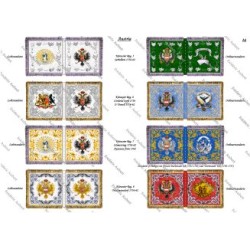 Armée Autrichienne: Drapeaux à Imprimer (18 planches)