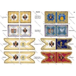Armée Autrichienne: Drapeaux à Imprimer (18 planches)