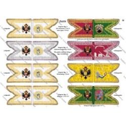 Armée Autrichienne: Drapeaux à Imprimer (18 planches)