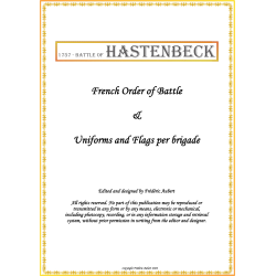 Hastenbeck - Set COMPLET des 56 planches