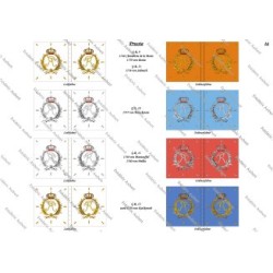 Prussian Army - Infantry: Flags to Print (19 plates)