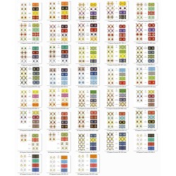 Prussian Army - Infantry: Flags to Print (19 plates)