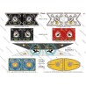 Prussian Army - Cavalry: Flags to Print (13 plates)