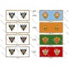 Armée Russe: Drapeaux à Imprimer (25 planches)