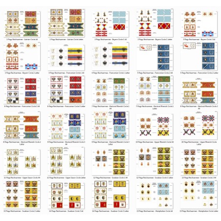 Reicharmee: Drapeaux à Imprimer (15 planches)
