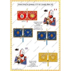 Armée Française en Allemagne - Uniformes & Drapeaux 1757-1762