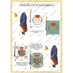 Armée de Hesse-Cassel - Uniformes & Drapeaux 1756-1763