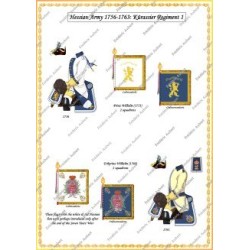 Hessen-Kassel Army - Uniforms & Flags 1756-1763
