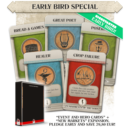 History of the Ancient Seas : Heroes & Events Bonus Cards