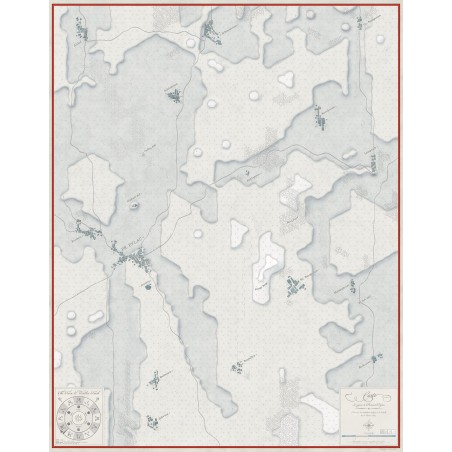 Battles of Napoleon: EYLAU 1807 Mounted maps