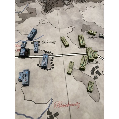 Austerlitz 1805 in 3D (Wooden blocks + stickers)