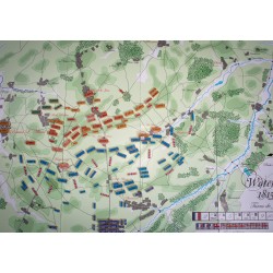 Waterloo 1815 in 3D (Wooden blocks + stickers)