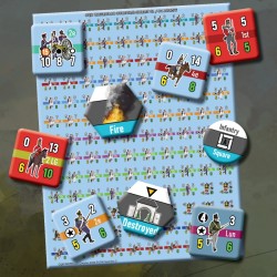 Close Quarter Battles - Waterloo + Bonus countersheet