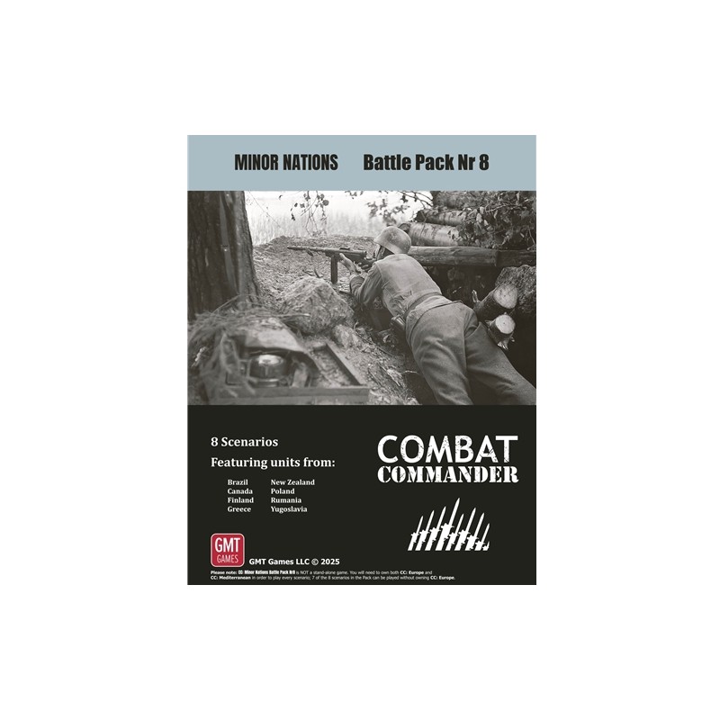 Combat Commander : Minor Nations Battle - Pack 8