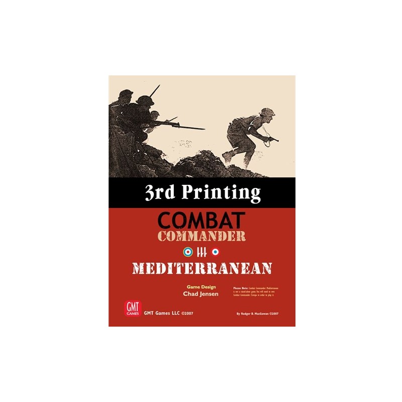 Combat Commander: Mediterranean, 3rd Printing