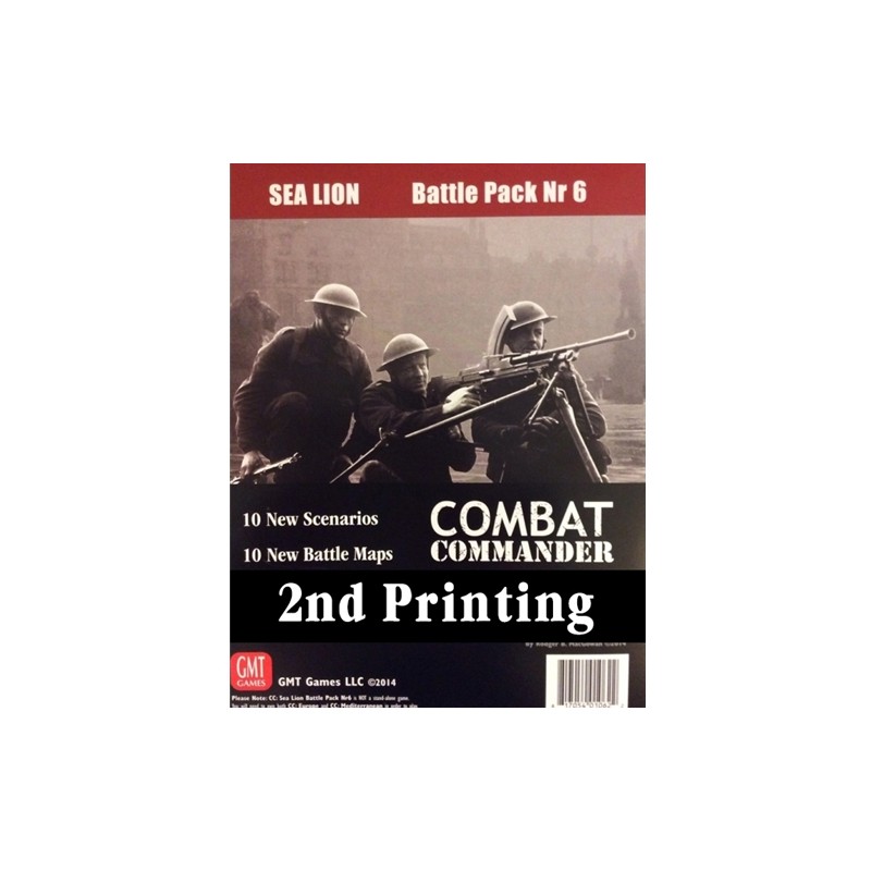 Combat Commander Pack 6: Sea Lion, 2nd Printing