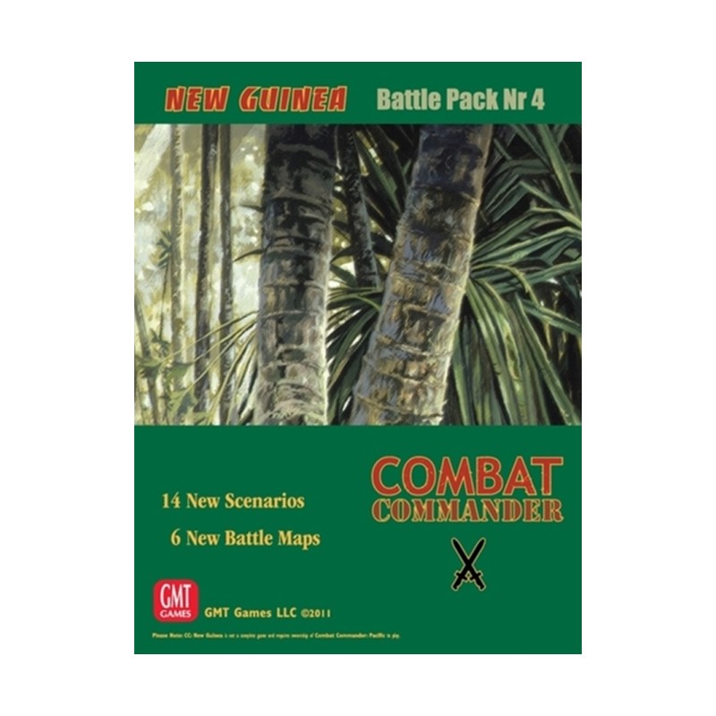 Combat Commander Pack 4: New Guinea, 2nd Printing