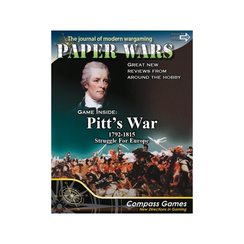 Paper Wars 92 - Pitt's War 1792 - 1815 Struggle for Europe