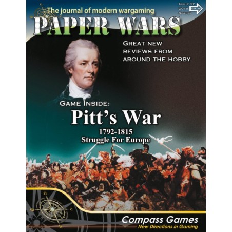 Paper Wars 92 - Pitt's War 1792 - 1815 Struggle for Europe