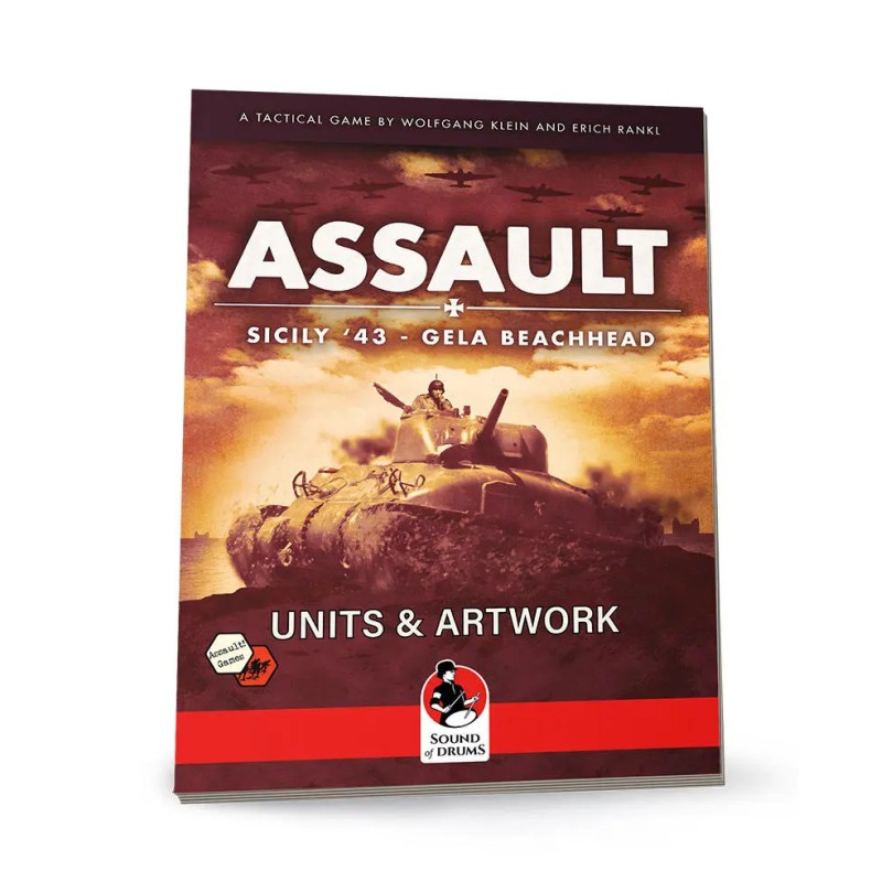 Assault – Sicily ‘43 – Units Stats & Artwork Book
