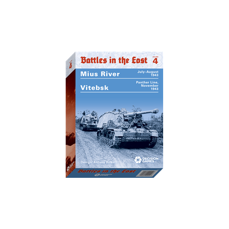 Battles In The East - Vol 4 - Mius River and Vitebsk (boîte légèrement endommagée)