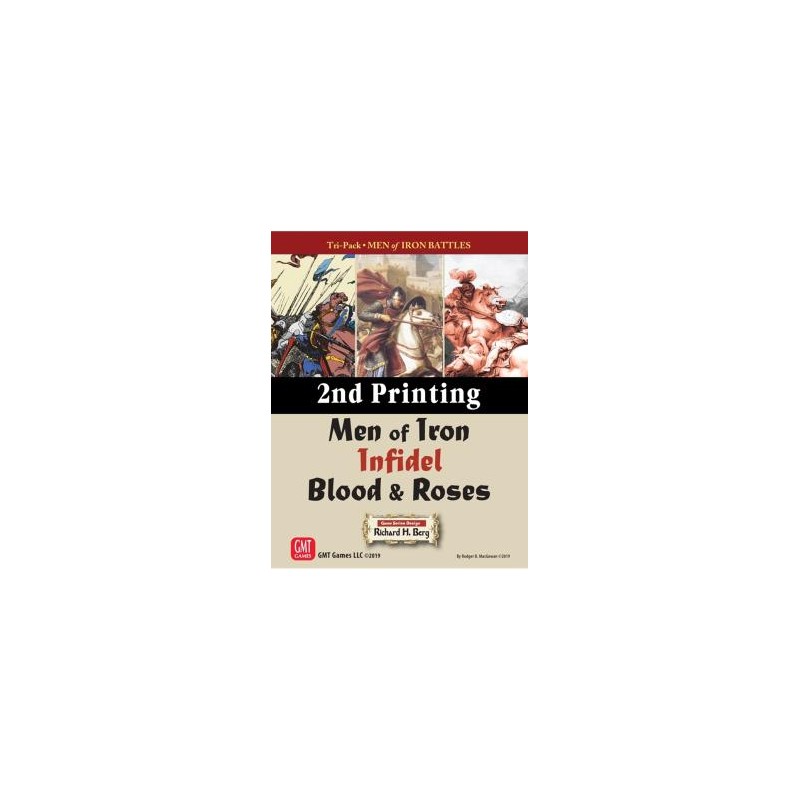 Men of Iron Tri-Pack, 2nd Printing avec le kit d'errata GMT 2026