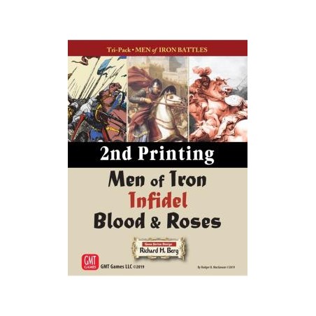 Men of Iron Tri-Pack, 2nd Printing avec le kit d'errata GMT 2026