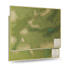 Battles of Napoleon Volume II : Quatre bras 1815/Wartenburg 1813 Mounted Map