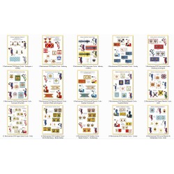 The Reichsarmee 1756-1763 Bundle of 15 plates