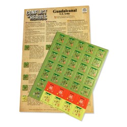 Guadalcanal US Army - Conflict of Heroes Series  (French version)