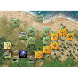 Pack Guadalcanal + Armée US - Série Conflict of Heroes - Jeu en Français